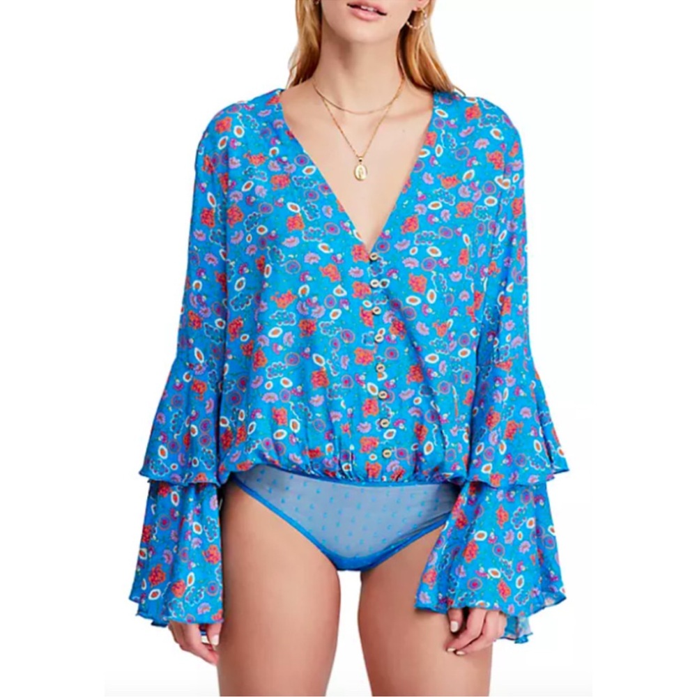 Free People She's Dainty Bodysuit NWT - Picture 1 of 16